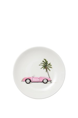 [한국도자기X티보에렘] 30. 5인치 접시 12.6CM 1P (Pink summer car)