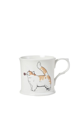 [한국도자기X티보에렘] 05. 머그 1P (Happy cat)