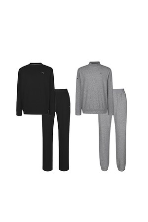 남녀 웜셀 융기모 셋업 4P_BLACK-a