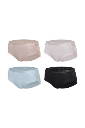 여성 에어 브리지 팬티 4P_BLACK-a