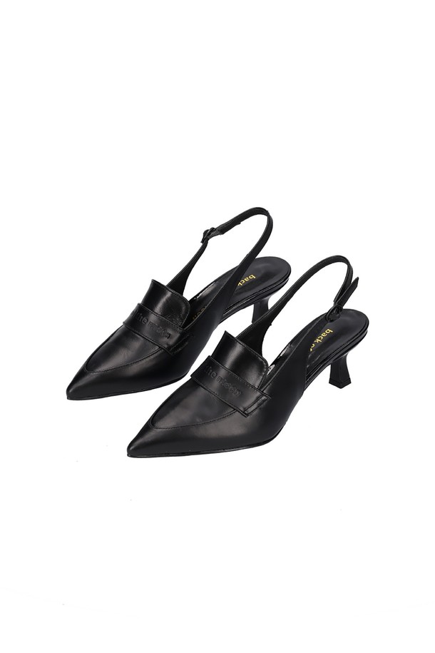 back of the moon - 펌프스 - Abba slingback Pumps_Black