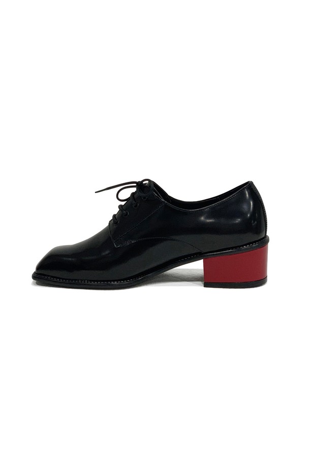 back of the moon - 로퍼 - margot loater red heel_black