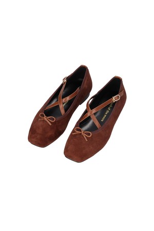 Giselle ballet flat_Brown