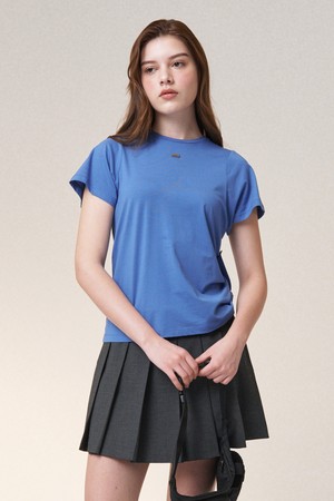사이드 스냅 암홀 티셔츠_BLUE-a