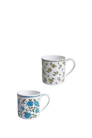 [Twig NewYork] 배첼러버튼&데이지체인 블룸 머그세트