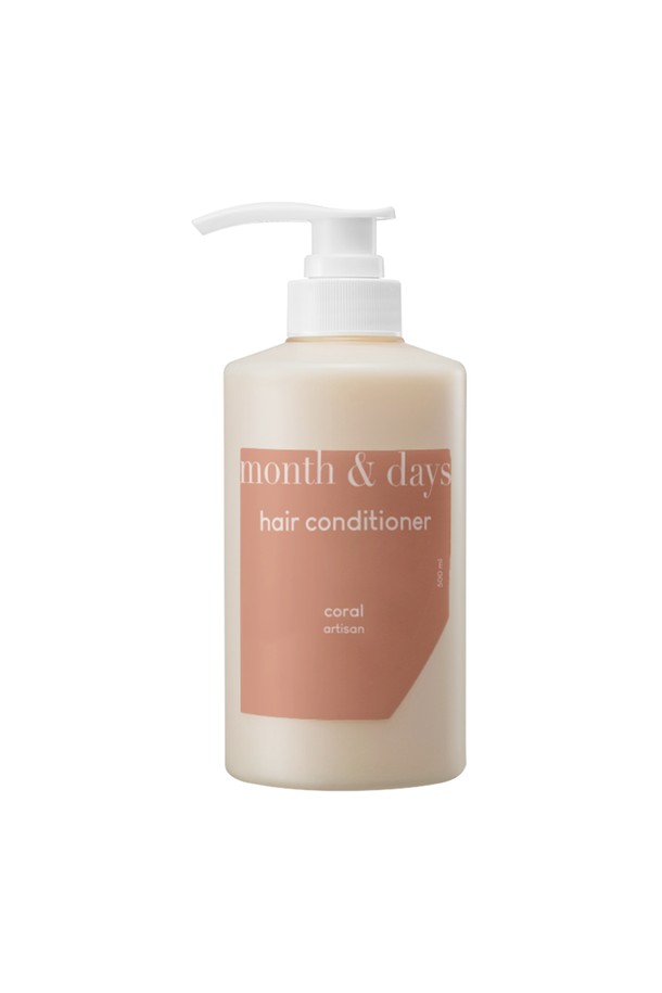 month&days  - 헤어케어 - 먼스앤데이즈 퍼퓸케어 컨디셔너 코랄 아티잔 500ml