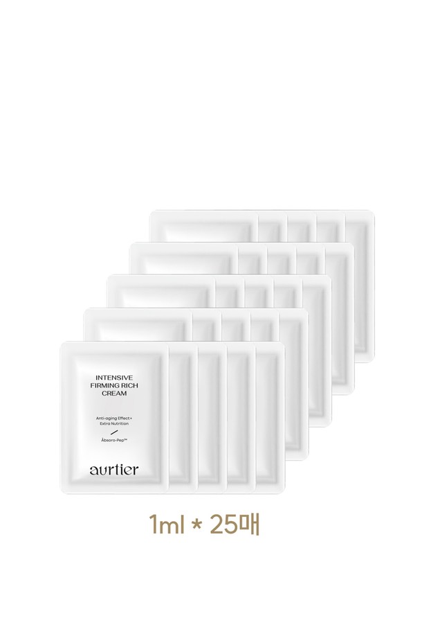 aurtier - 스킨케어 - 오르띠에 단백질 크림 인텐시브 퍼밍 나노골드 트래블팩 1mL x 25ea [미백 · 주름개선 기능성]