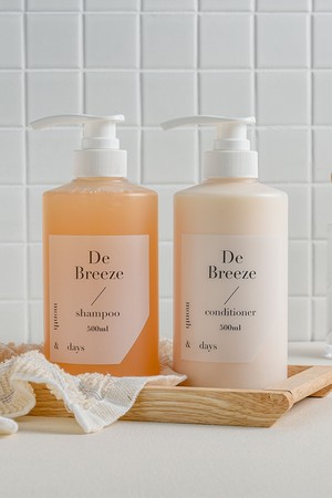 [먼스앤데이즈] 2SET 디 브리즈 샴푸+컨디셔너 500ml (총1L)