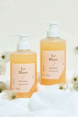 [먼스앤데이즈] 2SET 퍼퓸케어 샴푸 르 블랑 500ml (총1L)