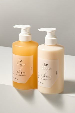 [먼스앤데이즈] 2SET 르 블랑 샴푸+컨디셔너 500ml (총1L)