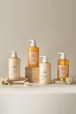 [먼스앤데이즈] 4SET 르 블랑 샴푸+컨디셔너+바디워시+바디로션 500ml (총2L)