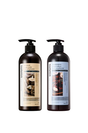 [수아비스] 아르간 샴푸&컨디셔너 500ml 세트