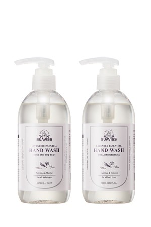 [1+1] 수아비스 라벤더 에센셜 핸드워시 300ml X 2개