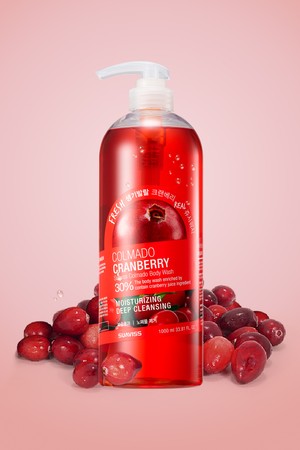 [1+1]수아비스 꼴마도 크랜베리 바디워시 1000ml WS01AB08 X 2개