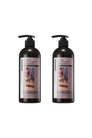 [1+1] 수아비스 라벤더 에센셜 바디워시 500ml X 2개