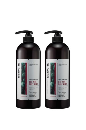 [수아비스] 레드파인 바디워시 1000ml 1+1