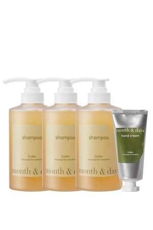 [먼스앤데이즈/단독] 3SET 린든(라임앤바질) 샴푸+핸드크림