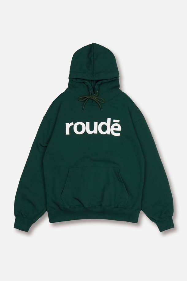 ROWDY - 후디 - Rowdy Signature Logo Hoodie_Forest Green