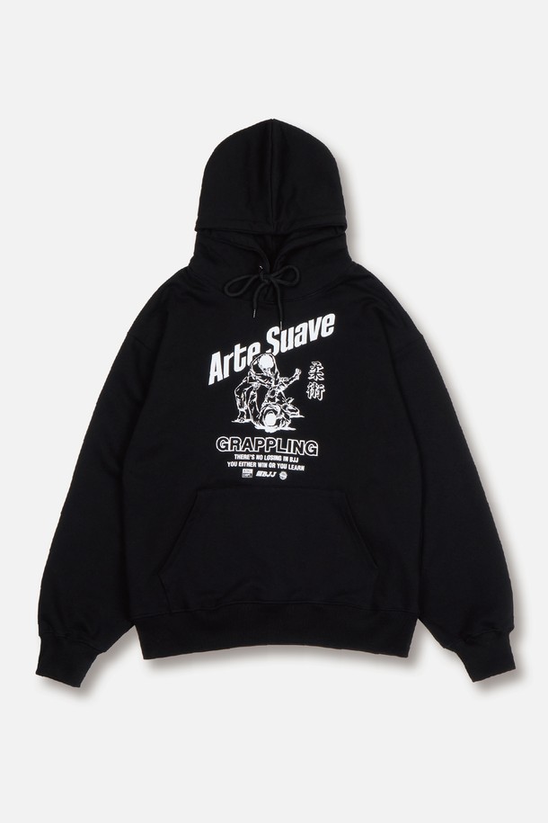 ROWDY - 후디 - Grappling Hoodie_Black