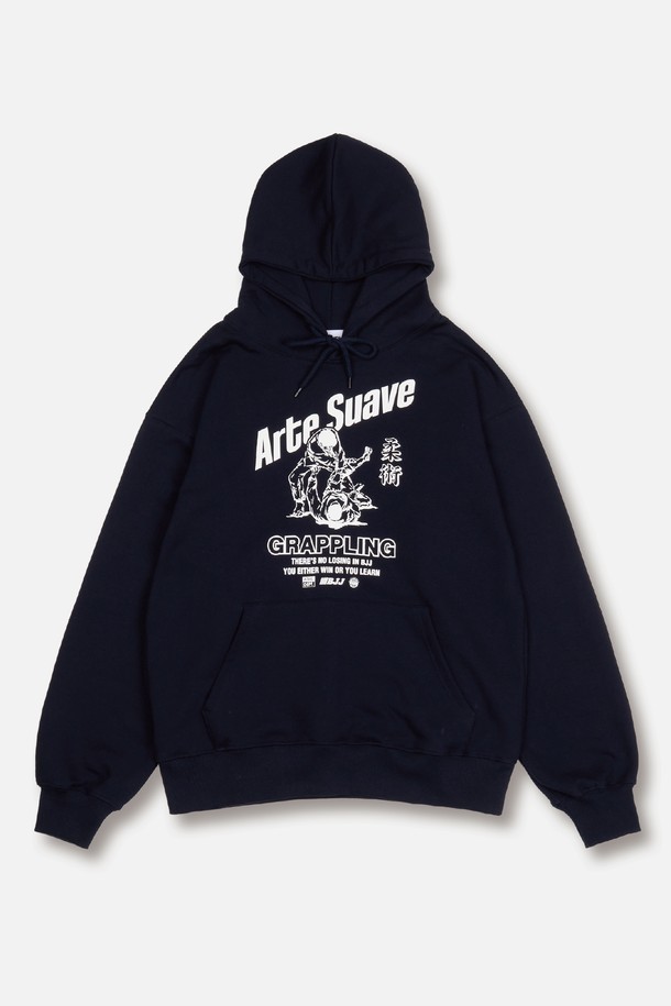 ROWDY - 후디 - Grappling Hoodie_Navy