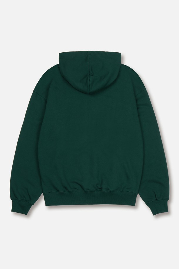 ROWDY - 후디 - Rowdy Signature Logo Hoodie_Forest Green