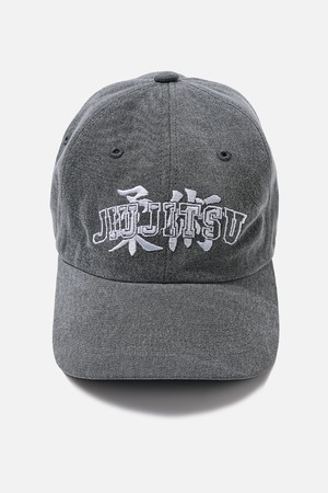 JiuJitsu 유술(柔術) Typo BallCap_Charcoal