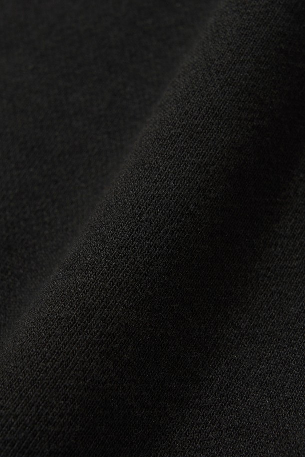 WELTER EXPERIMENT - 조거/스웨트팬츠 - SADDLE HEAVY SWEATPANTS_BLACK_WPL027