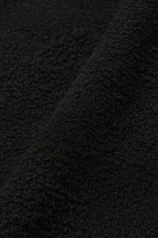 WELTER EXPERIMENT - 후디 - EXPLORE FLEECE PULLOVER_BLACK_WOL038