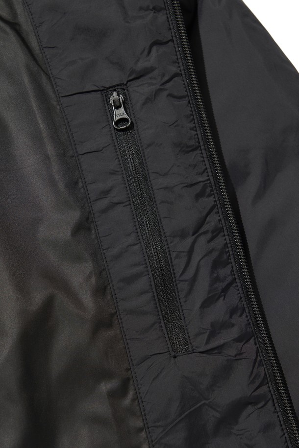 WELTER EXPERIMENT - 다운/패딩 - SHIELD DOWN HOOD JACKET_BLACK_WOL040