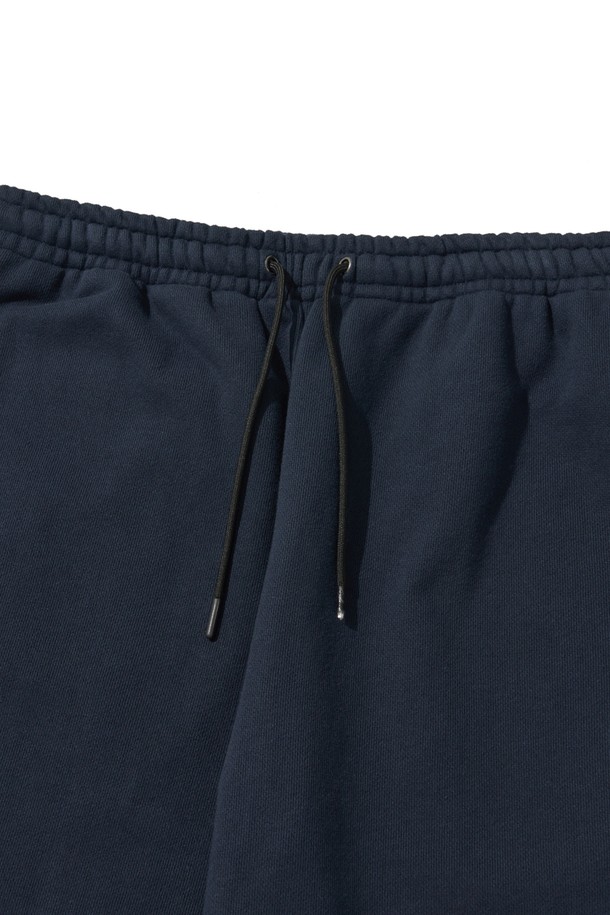 WELTER EXPERIMENT - 조거/스웨트팬츠 - SADDLE HEAVY SWEATPANTS_NAVY_WPL028