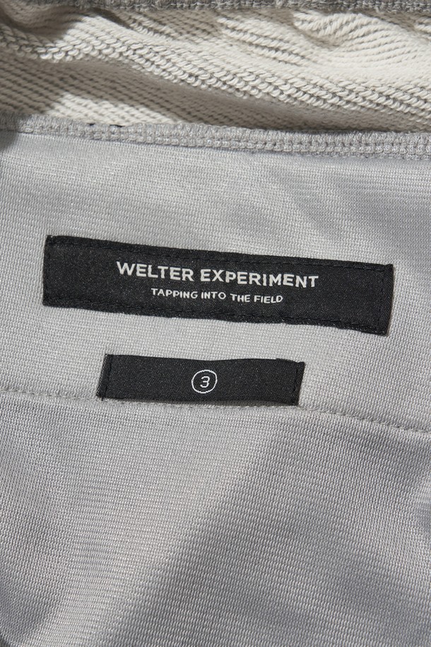 WELTER EXPERIMENT - 조거/스웨트팬츠 - SADDLE HEAVY SWEATPANTS_MELANGE_WPL026