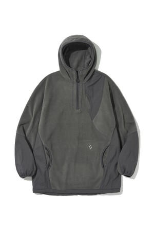 EXPLORE FLEECE PULLOVER_CHARCOAL_WOL037