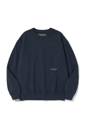 SADDLE HEAVY SWEATSHIRT_NAVY_WLT021