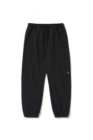 SADDLE HEAVY SWEATPANTS_BLACK_WPL027