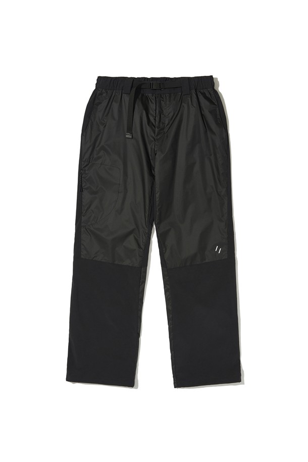 WELTER EXPERIMENT - 캐주얼팬츠 - RAIN BLOCK STRETCH PANTS_BLACK_WPL033