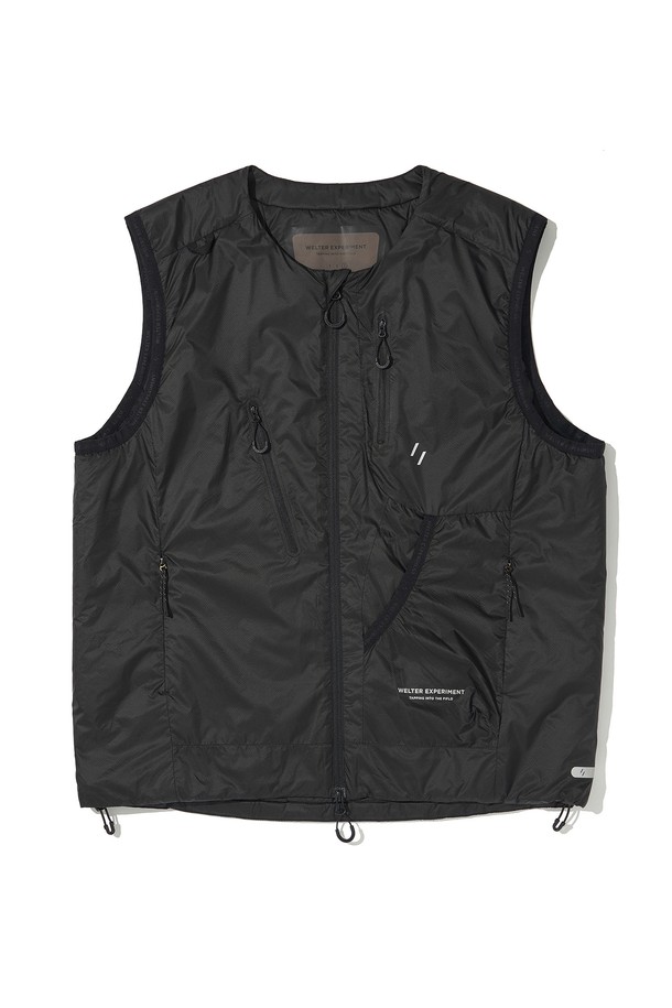 WELTER EXPERIMENT - 베스트 - TORRES PRIMALOFT VEST_BLACK_WOL082