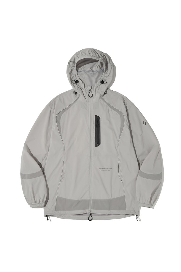 WELTER EXPERIMENT - 고어자켓 - UL STRETCH SOFT SHELL JACKET_LIGHT GRAY_WOL068