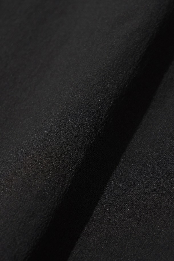 WELTER EXPERIMENT - 긴팔티셔츠 - BREATHABLE LONG SLEEVE PULLOVER_BLACK_WLT032