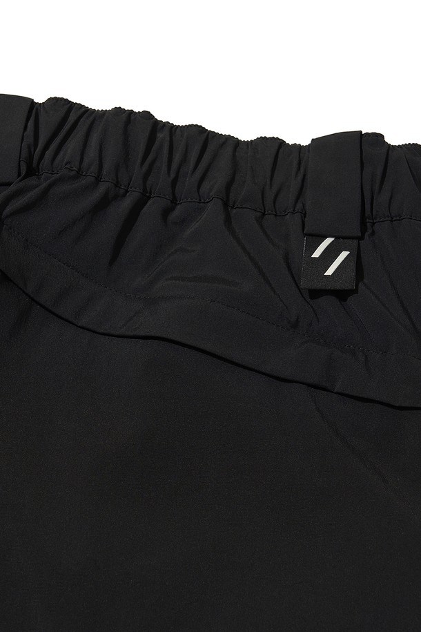 WELTER EXPERIMENT - 캐주얼팬츠 - RAIN BLOCK STRETCH PANTS_BLACK_WPL033