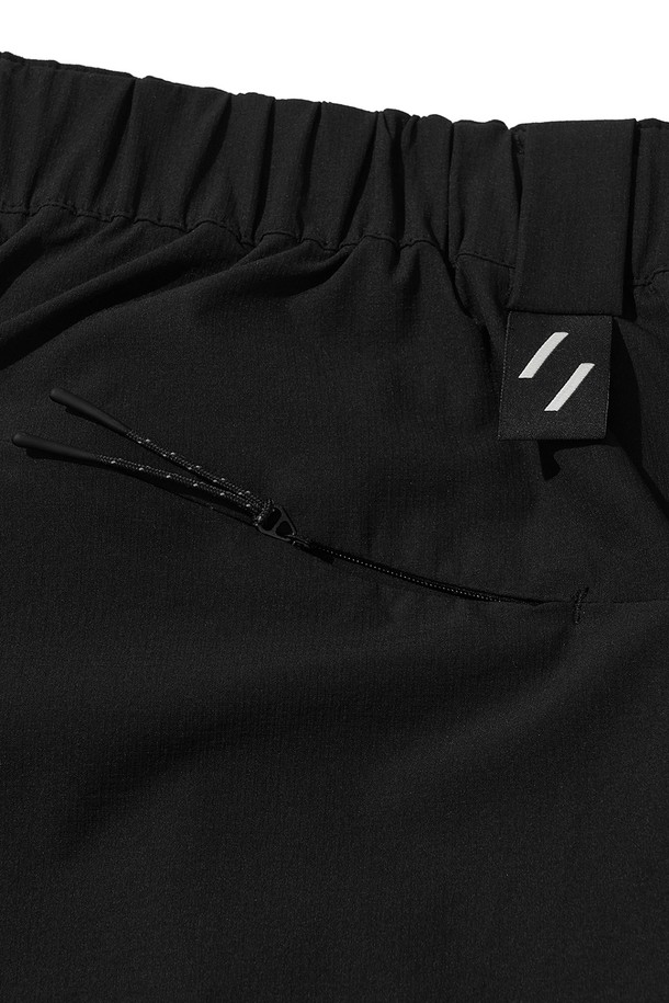 WELTER EXPERIMENT - 캐주얼팬츠 - TILICHO CLIMBING STRETCH RIPSTOP PANTS_BLACK_WPL031