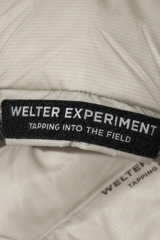 WELTER EXPERIMENT - 다운/패딩 - MITRE DUCK DOWN JACKET_LIGHT GRAY_WOL077