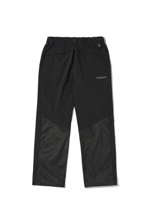 WELTER EXPERIMENT - 캐주얼팬츠 - RAIN BLOCK STRETCH PANTS_BLACK_WPL033