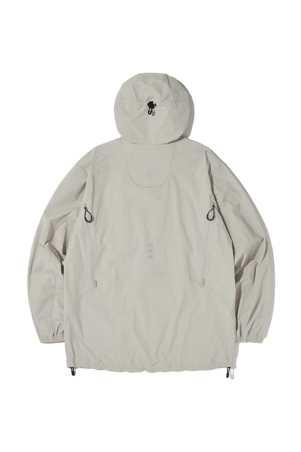 WELTER EXPERIMENT - 고어자켓 - FLEXIABLE SOFT SHELL JACKET_LIGHT GRAY_WOL066