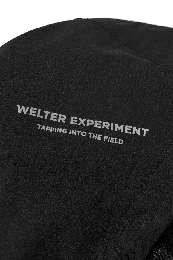 WELTER EXPERIMENT - 아노락/바람막이 - RIPSTOP STRETCH SOFT SHELL JACKET_BLACK_WOL069