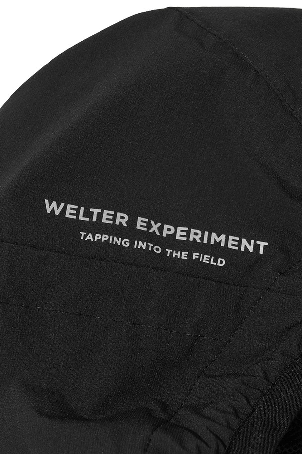 WELTER EXPERIMENT - 아노락/바람막이 - VEO FLEXABLE WINDBREAKER_BLACK_WOL074