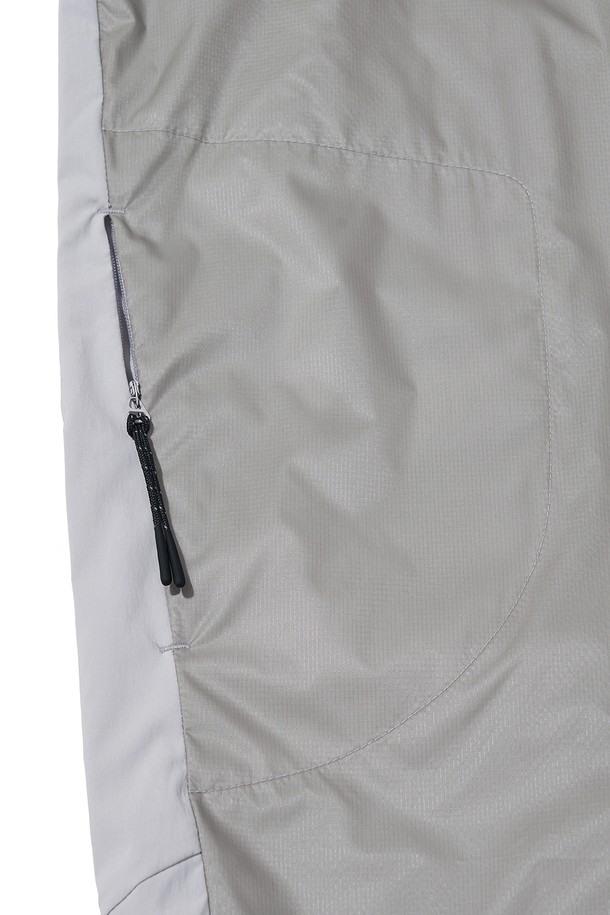 WELTER EXPERIMENT - 캐주얼팬츠 - RAIN BLOCK STRETCH PANTS_LIGHT GRAY_WPL034