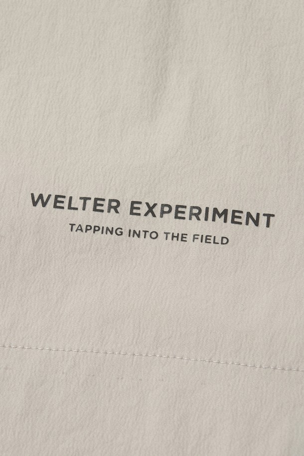 WELTER EXPERIMENT - 긴팔티셔츠 - ATTABAD STRETCH WINDBREAK PULLOVER_CREAM_WLT031