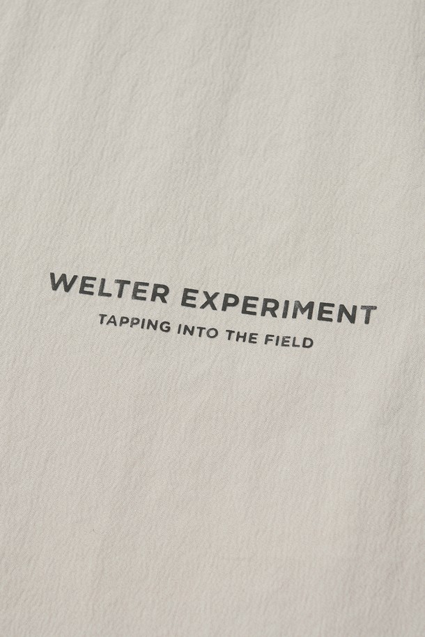 WELTER EXPERIMENT - 긴팔티셔츠 - BREATHABLE LONG SLEEVE PULLOVER_LIGTH GRAY_WLT033