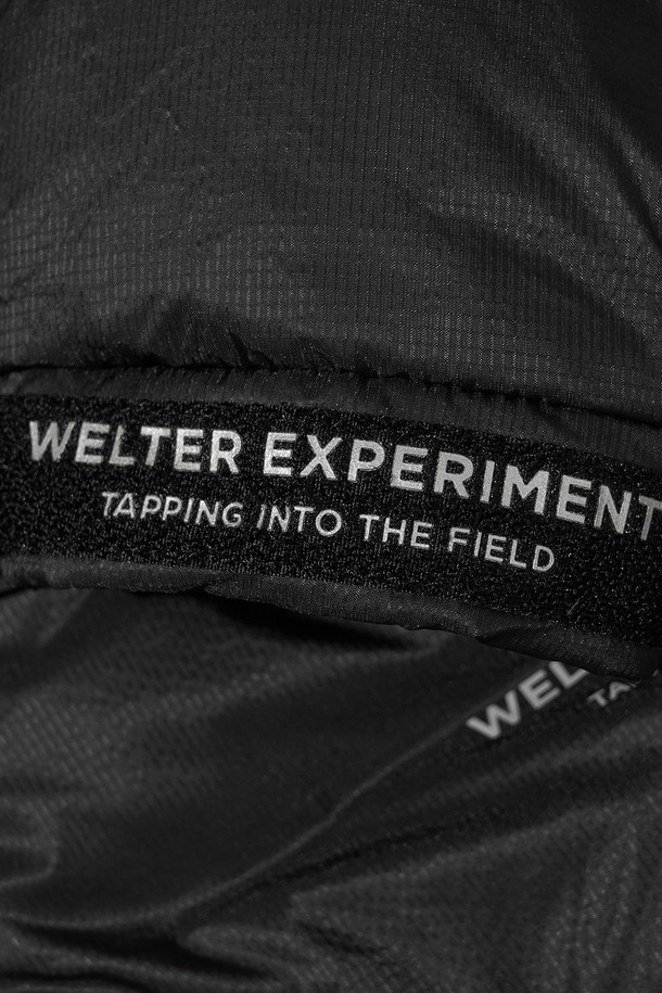 WELTER EXPERIMENT - 다운/패딩 - MITRE DUCK DOWN JACKET_BLACK_WOL076