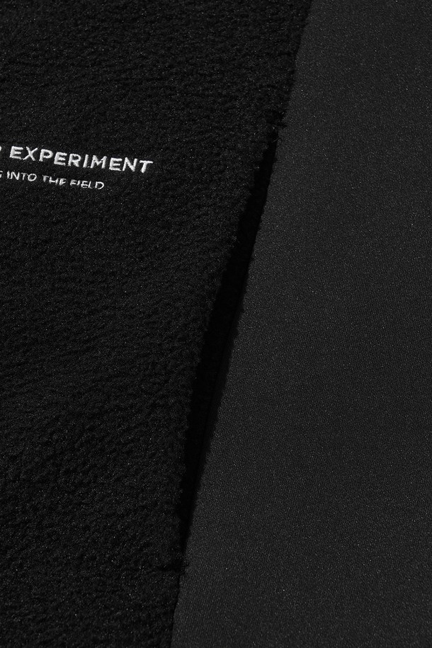 WELTER EXPERIMENT - 자켓 - REFLECTIVE POCKET CARDIGAN_BLACK_WOL083